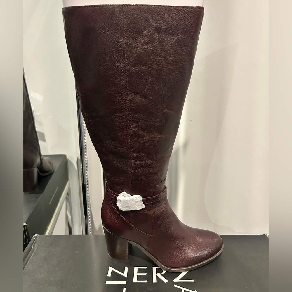Extra Wide Calf Boot in Deep Brown